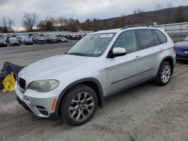 5UXZV4C58BL403084 - 2011 BMW X5 XDRIVE35I SILVER photo 1