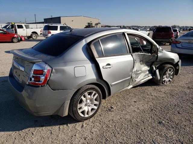 3N1AB6AP7CL631111 - 2012 NISSAN SENTRA 2.0 GRAY photo 3