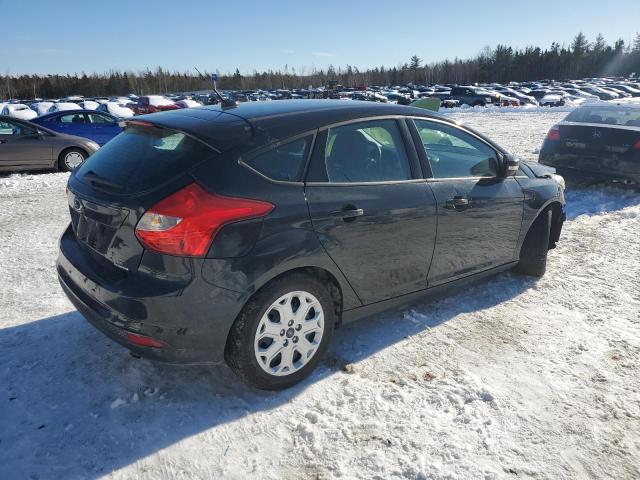 1FADP3K23EL335052 - 2014 FORD FOCUS SE BLACK photo 3