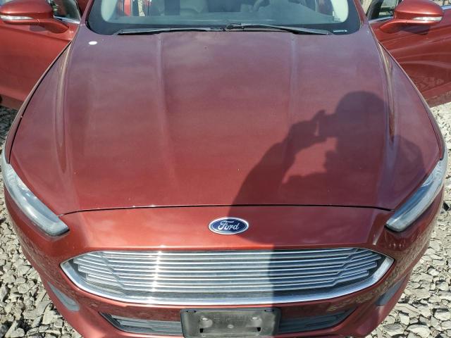 3FA6P0HD6ER217692 - 2014 FORD FUSION SE BURGUNDY photo 11