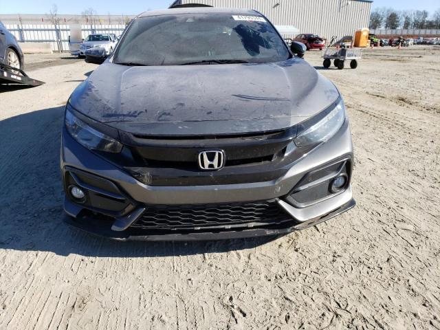 SHHFK7H92LU206439 - 2020 HONDA CIVIC SPORT TOURING GRAY photo 5