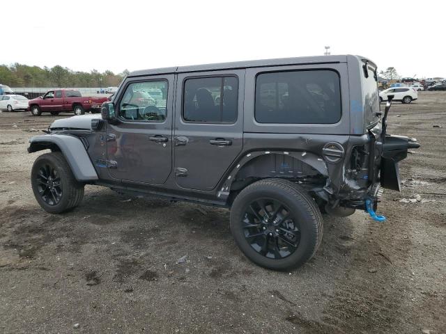 1C4JJXP61MW674875 - 2021 JEEP WRANGLER U SAHARA 4XE GRAY photo 2