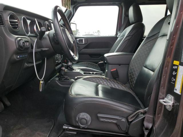 1C4JJXP61MW674875 - 2021 JEEP WRANGLER U SAHARA 4XE GRAY photo 7