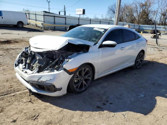 2HGFC2F83MH558812 - 2021 HONDA CIVIC SPORT WHITE photo 1