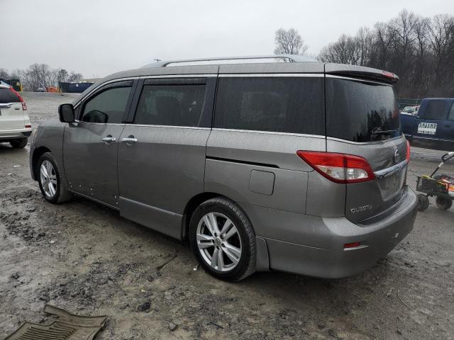 JN8AE2KP4C9049220 - 2012 NISSAN QUEST S SILVER photo 2