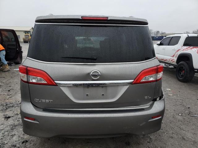 JN8AE2KP4C9049220 - 2012 NISSAN QUEST S SILVER photo 6