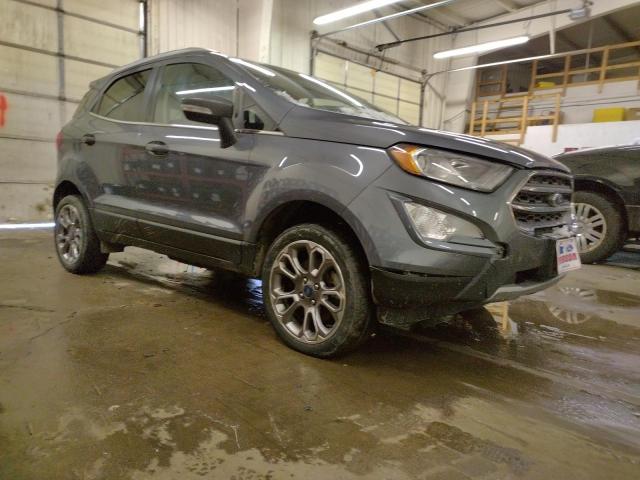 MAJ6P1WL8JC181075 - 2018 FORD ECOSPORT TITANIUM GRAY photo 4