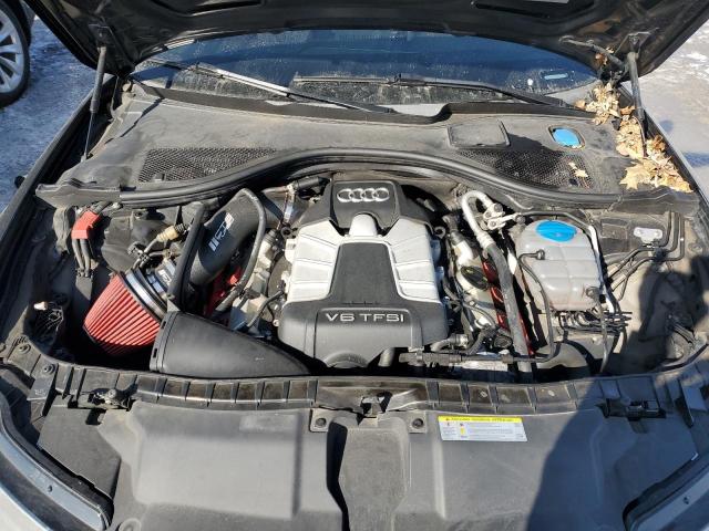 WAUHGAFC1EN050984 - 2014 AUDI A6 PRESTIGE შავი ფოტო 11