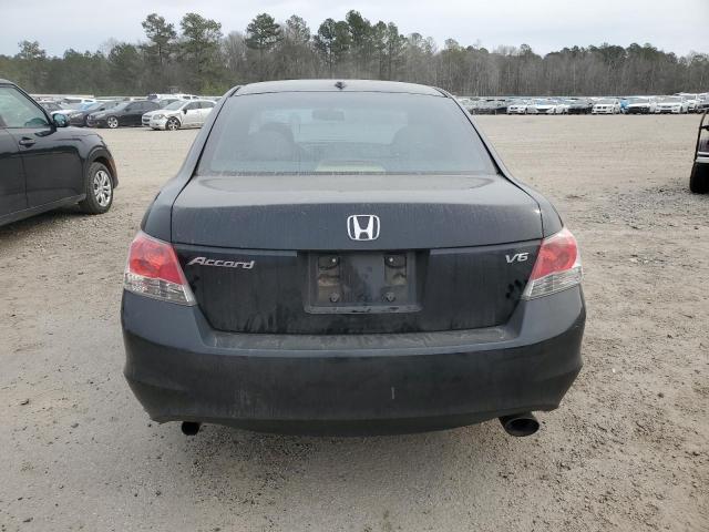 1HGCP36878A074109 - 2008 HONDA ACCORD EXL BLACK photo 6