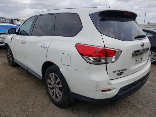 5N1AR2MN0FC658819 - 2015 NISSAN PATHFINDER S WHITE photo 2