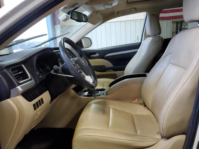 5TDKKRFH2GS144872 - 2016 TOYOTA HIGHLANDER XLE თეთრი ფოტო 7