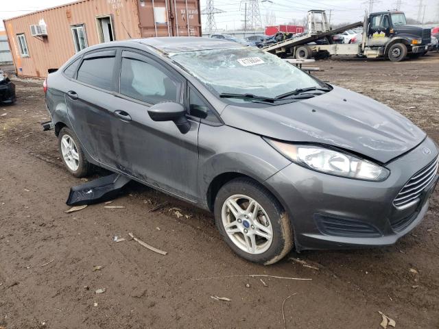 3FADP4BJ1HM103517 - 2017 FORD FIESTA SE GRAY photo 4