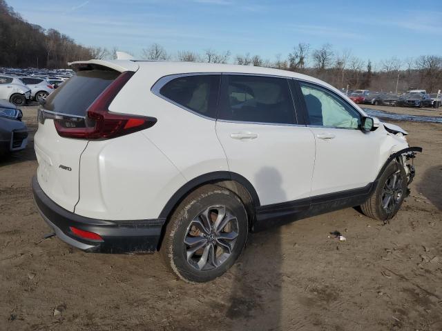 2HKRW2H51MH643337 - 2021 HONDA CR-V EX WHITE photo 3