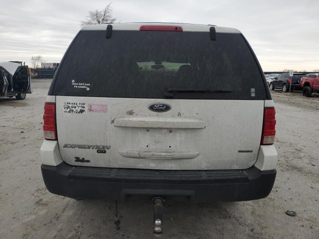 1FMPU16L04LB78789 - 2004 FORD EXPEDITION XLT WHITE photo 6