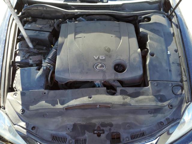 JTHBK262462017094 - 2006 LEXUS IS 250 BLUE photo 11