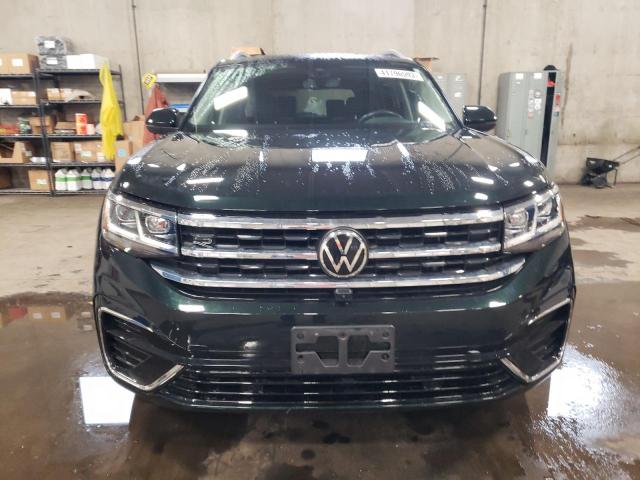 1V2FR2CA5MC579506 - 2021 VOLKSWAGEN ATLAS SEL PREMIUM R-LINE GREEN photo 5