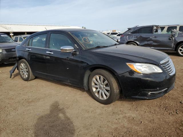 1C3CCBCG0DN570618 - 2013 CHRYSLER 200 LIMITED BLACK photo 4