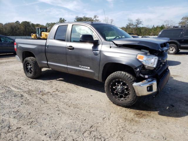 5TFUY5F12EX364572 - 2014 TOYOTA TUNDRA DOUBLE CAB SR/SR5 GRAY photo 4