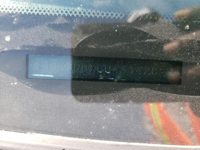 4T1BK3DBXCU451428 - 2017 TOYOTA AVALON BASE 石墨色 照片 10