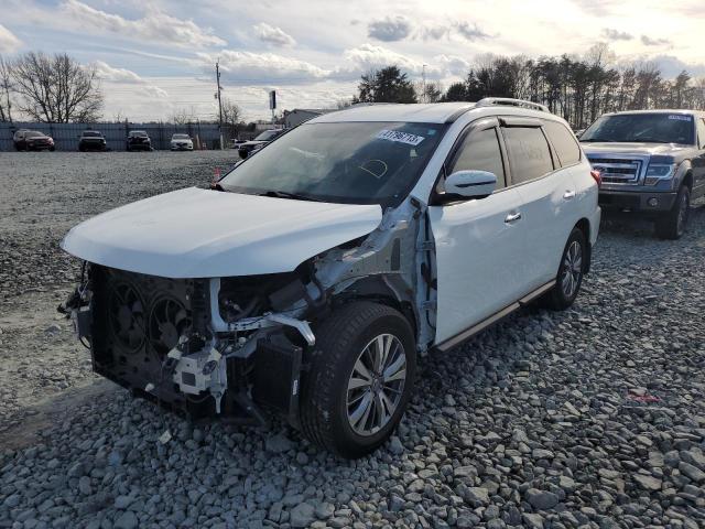 5N1DR2AN5LC640068 - 2020 NISSAN PATHFINDER S WHITE photo 1