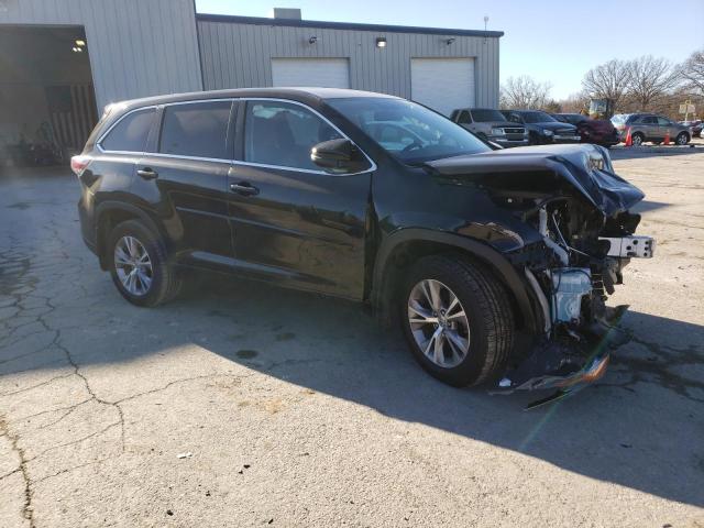 5TDBKRFH7FS213392 - 2015 TOYOTA HIGHLANDER LE BLACK photo 4