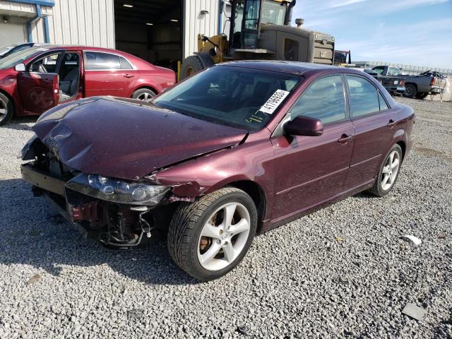 1YVHP80C675M51223 - 2007 MAZDA 6 I BURGUNDY photo 1