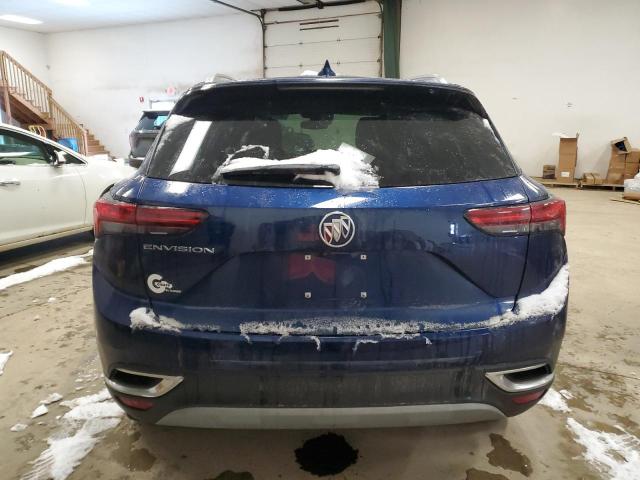 LRBAZLR42ND163135 - 2022 BUICK ENVISION PREFERRED BLUE photo 6