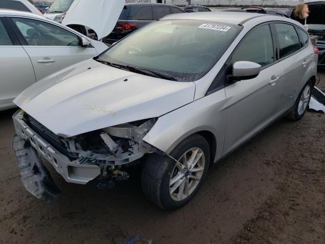 1FADP3K2XJL224914 - 2018 FORD FOCUS SE SILVER photo 1