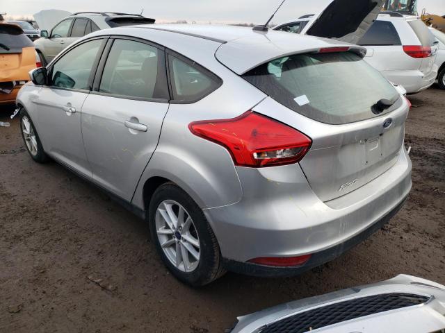 1FADP3K2XJL224914 - 2018 FORD FOCUS SE SILVER photo 2