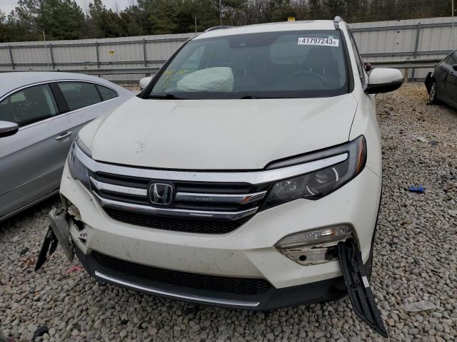 5FNYF6H98JB042765 - 2018 HONDA PILOT TOURING WHITE photo 5