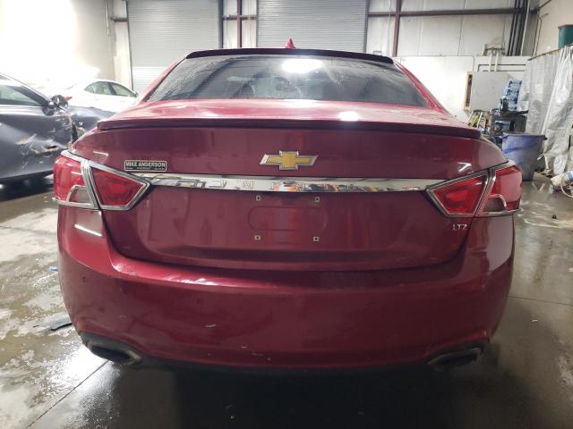 1G1155SL5FU127394 - 2015 CHEVROLET IMPALA LTZ RED photo 6