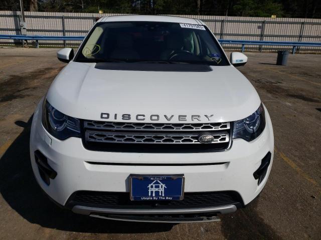 SALCR2BG3HH636281 - 2017 LAND ROVER DISCOVERY HSE WHITE photo 5