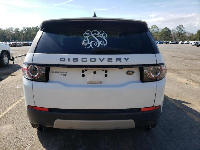 SALCR2BG3HH636281 - 2017 LAND ROVER DISCOVERY HSE WHITE photo 6