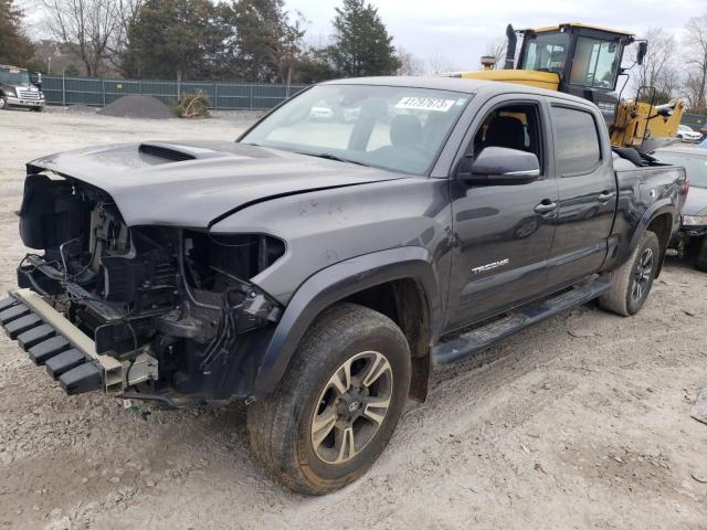 3TMDZ5BN0JM051395 - 2018 TOYOTA TACOMA DOUBLE CAB 灰色 照片 1