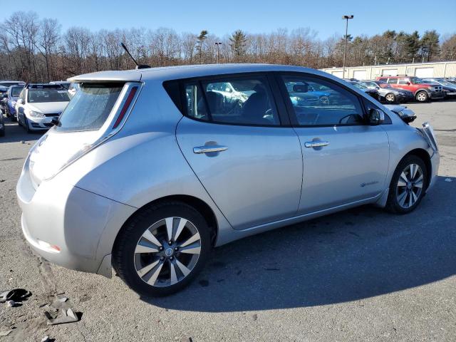 1N4AZ0CP9DC425195 - 2013 NISSAN LEAF S SILVER photo 3