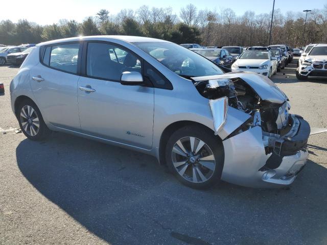 1N4AZ0CP9DC425195 - 2013 NISSAN LEAF S SILVER photo 4