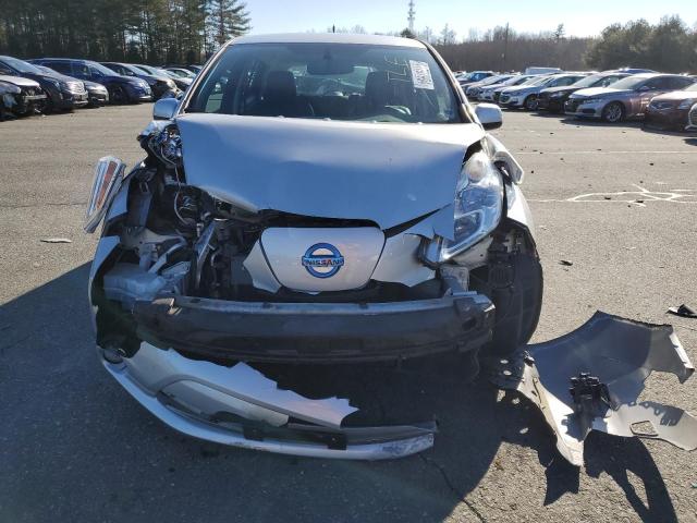 1N4AZ0CP9DC425195 - 2013 NISSAN LEAF S SILVER photo 5