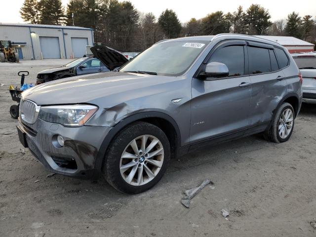 5UXWX9C55F0D52891 - 2015 BMW X3 XDRIVE28I GRAY photo 1