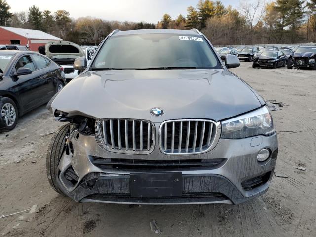 5UXWX9C55F0D52891 - 2015 BMW X3 XDRIVE28I GRAY photo 5