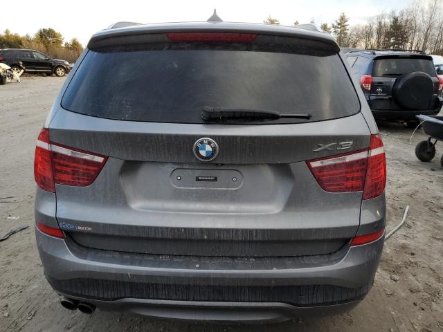 5UXWX9C55F0D52891 - 2015 BMW X3 XDRIVE28I GRAY photo 6