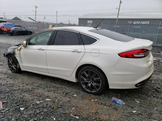 3FA6P0T92HR127396 - 2017 FORD FUSION SE WHITE photo 2