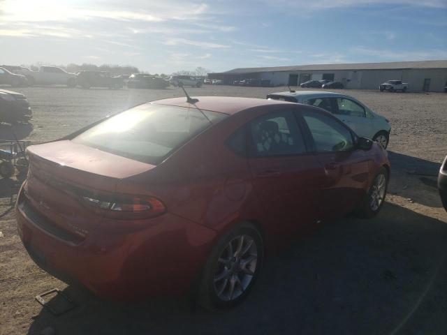 1C3CDFBH1DD142478 - 2013 DODGE DART SXT RED photo 3