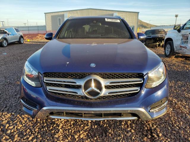 WDC0G4KB6HF184963 - 2017 MERCEDES-BENZ GLC 300 4MATIC BLUE photo 5