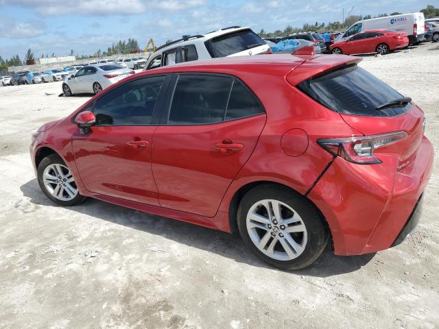 JTND4MBE2M3121618 - 2021 TOYOTA COROLLA SE RED photo 2