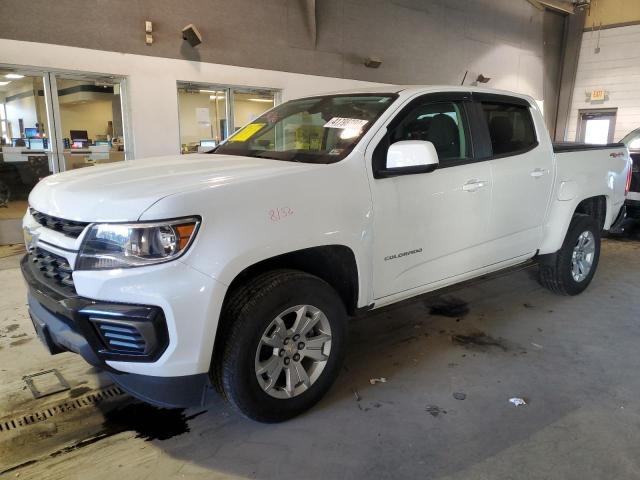 1GCGTCEN6N1183160 - 2022 CHEVROLET COLORADO LT WHITE photo 1