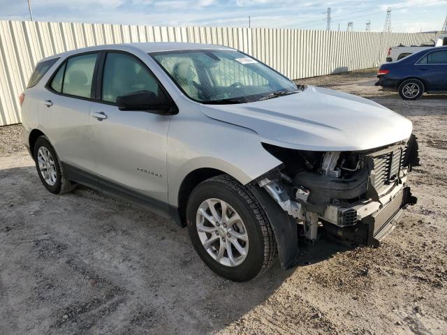 3GNAXHEV0KS632258 - 2019 CHEVROLET EQUINOX LS SILVER photo 4