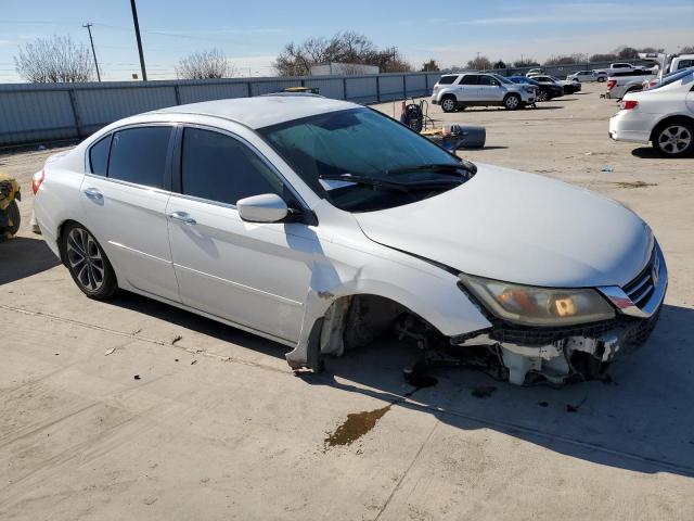 1HGCR2F5XEA044964 - 2014 HONDA ACCORD SPORT WHITE photo 4