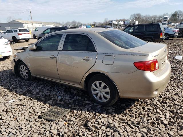 2T1BU4EE3AC301751 - 2010 TOYOTA COROLLA BASE TAN photo 2