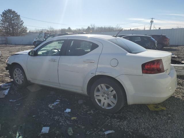 1C3CDZAG4DN772595 - 2013 DODGE AVENGER SE WHITE photo 2