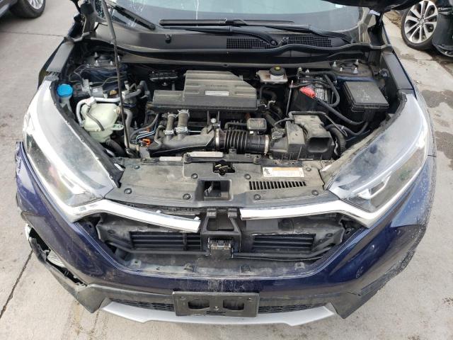 5J6RW2H87KA008258 - 2019 HONDA CR-V EXL BLUE photo 12